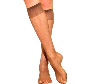 ❗BUNDLE❗9 Packs Honey Beige Knee Highs